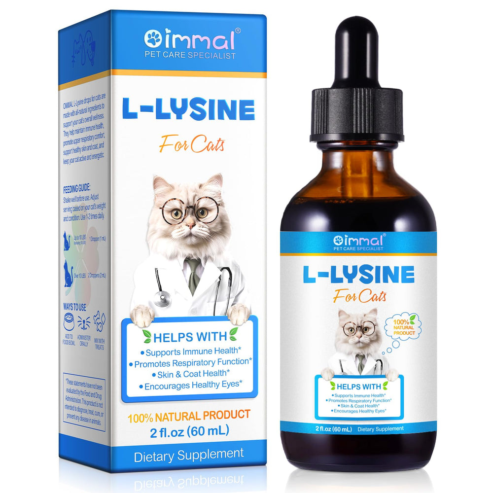 ALIVO Lisina para Gatos: botella de gotas para un uso cómodo.