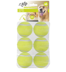 ALL FOR PAWS: pelota de tenis para perros de 2 pulgadas, ideal para juego diario