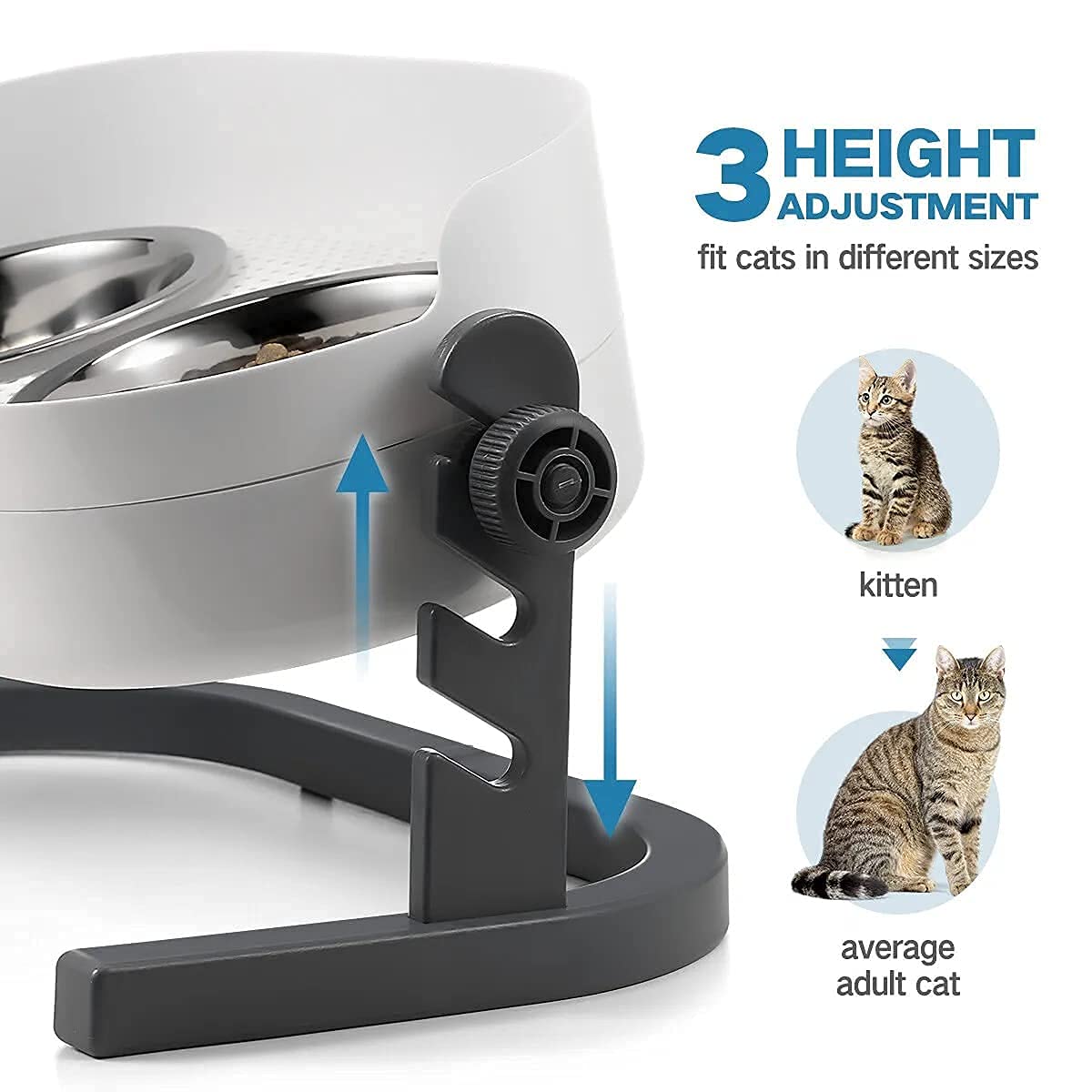 Sistema de altura ajustable de All for Paws para gatos