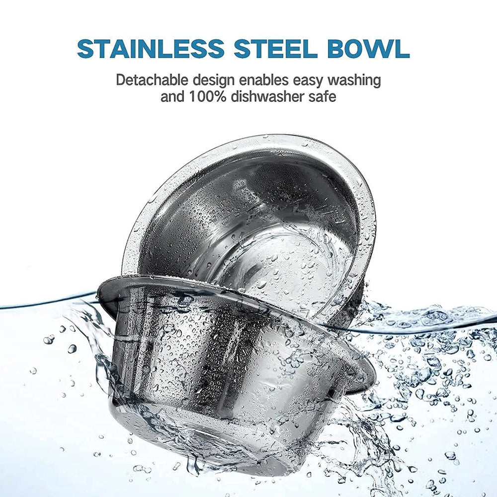 Tazones de acero inoxidable de 350 ml All for Paws