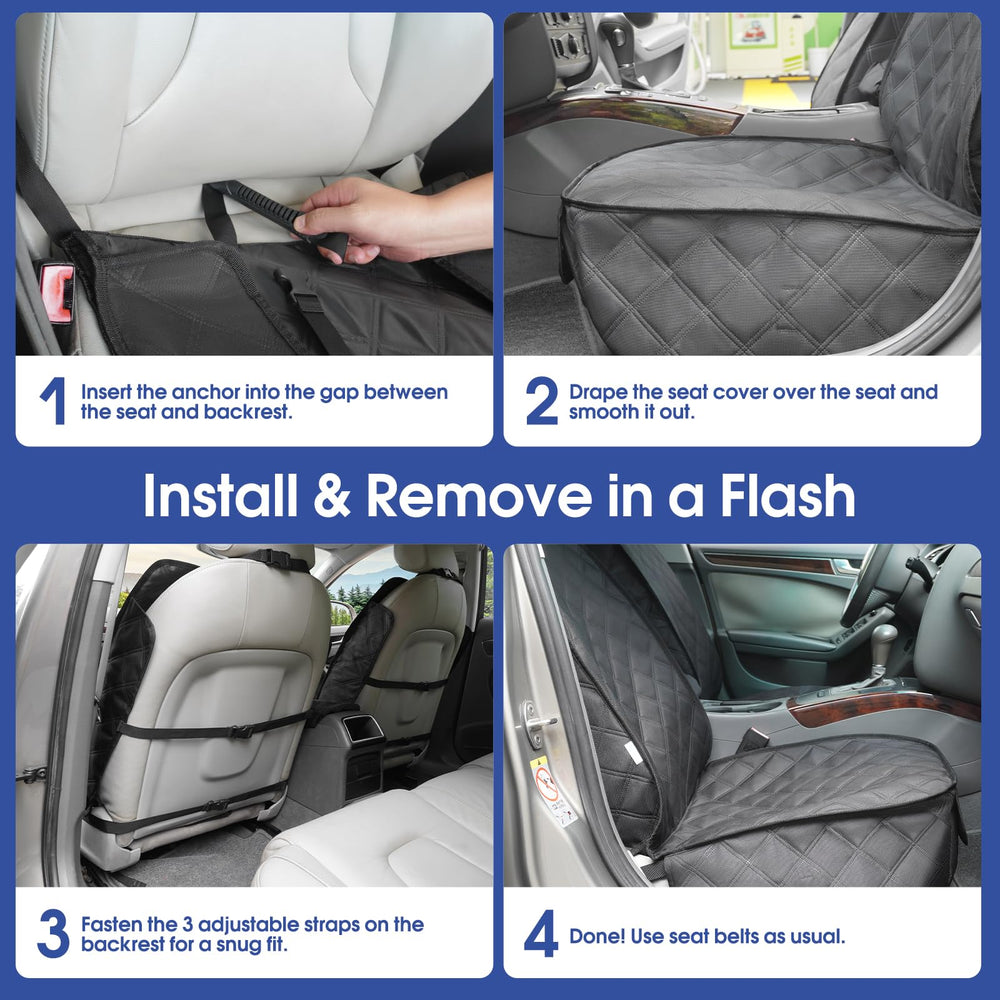 ALLANSING funda-asiento-delantero-duradera-900D previene desgaste y olores