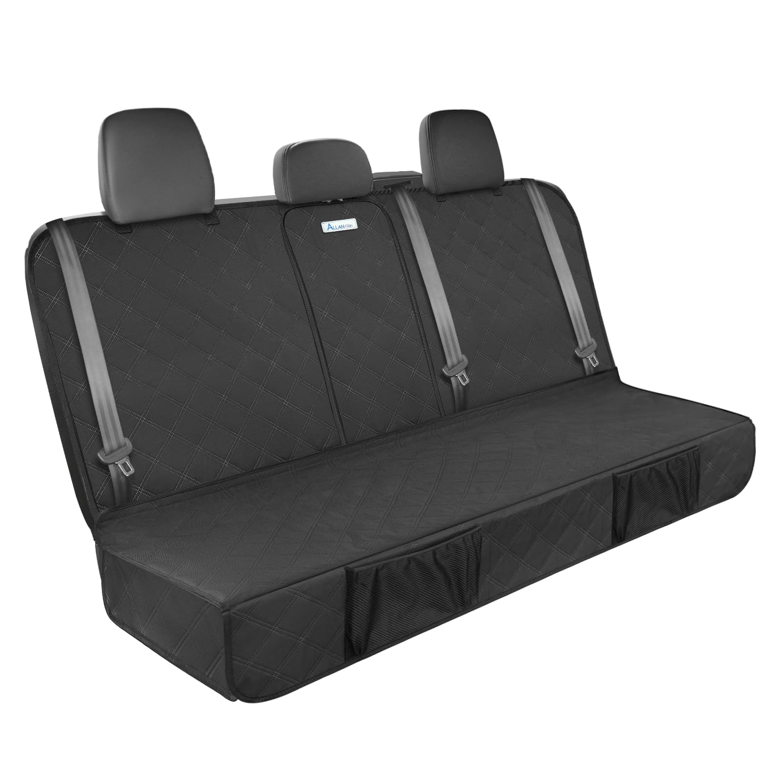 ALLANSING protector-asiento-trasero-camioneta protege contra manchas y pelos.