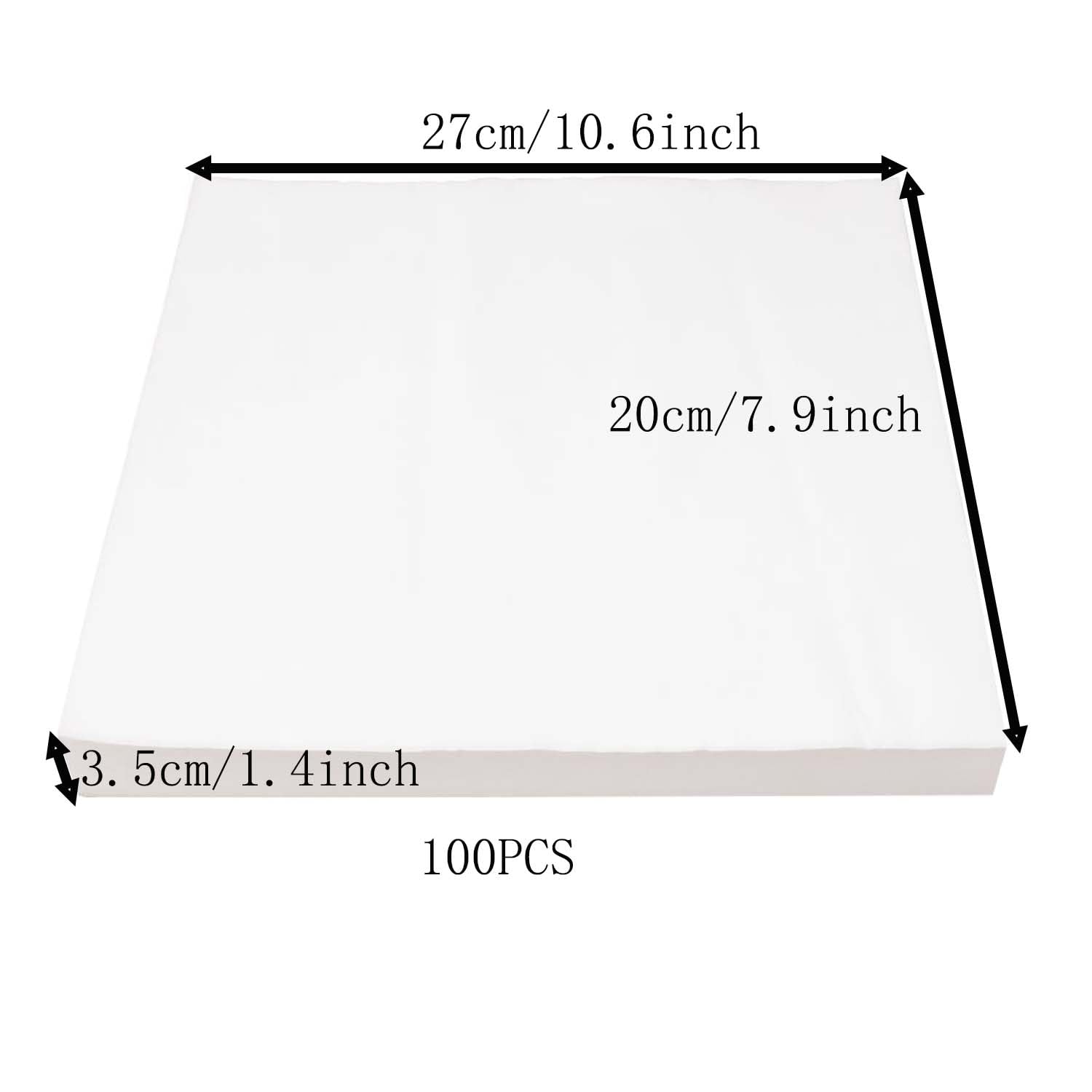 Allazone papel para jaula de aves 20x27 cm precortado para ajuste fácil