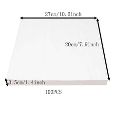 Allazone papel para jaula de aves 20x27 cm precortado para ajuste fácil