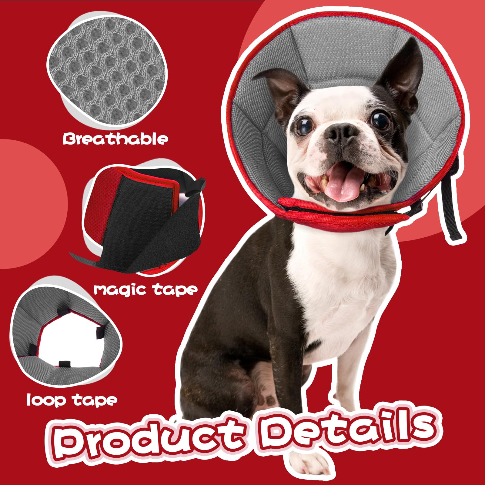 Cono Allroaring para perro ligero y suave para uso diario