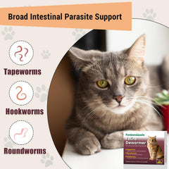 Alltripal Fenbendazol Tabletas Gato: combate parásitos intestinales comunes