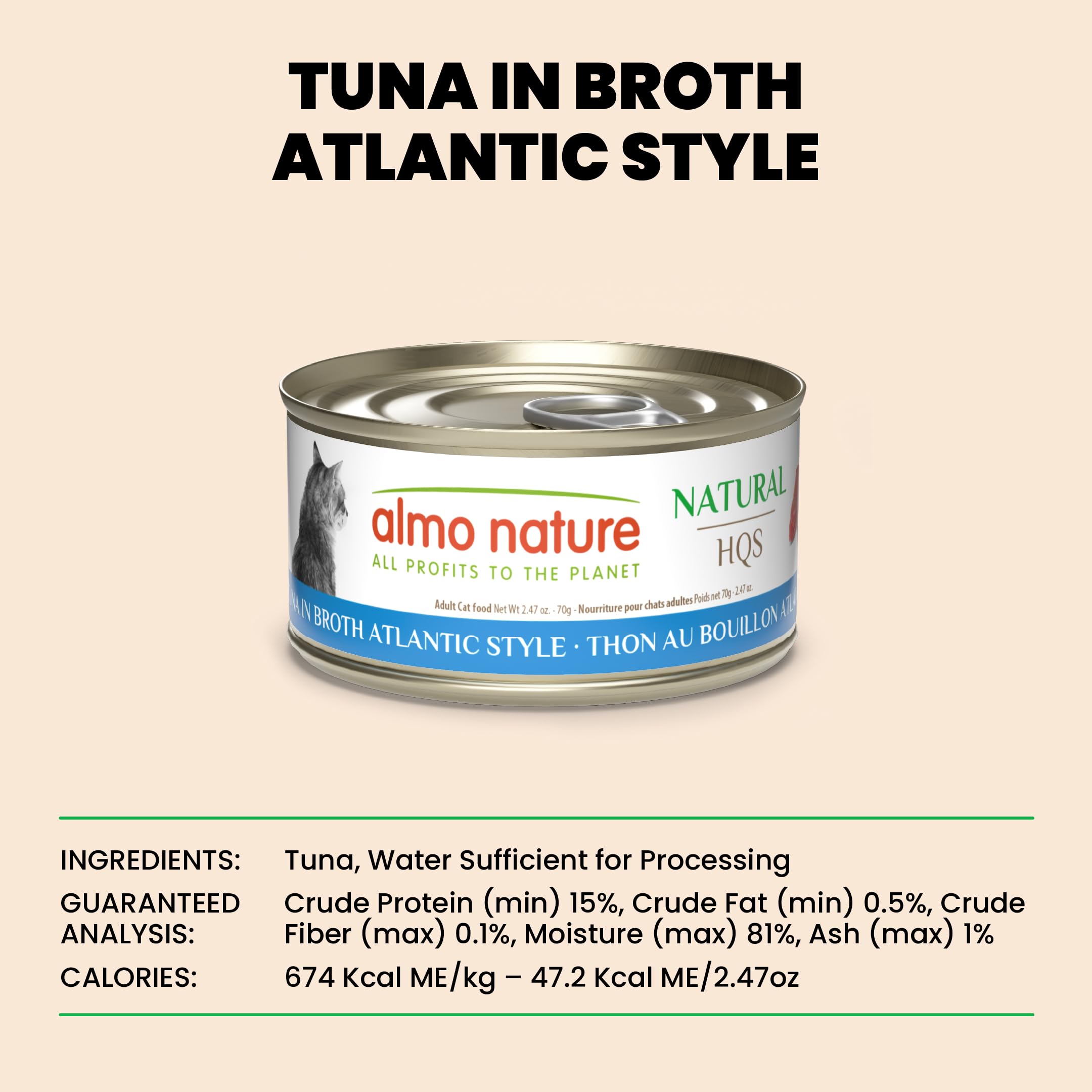 Proteína de atún en HQS Natural, comida simple y directa