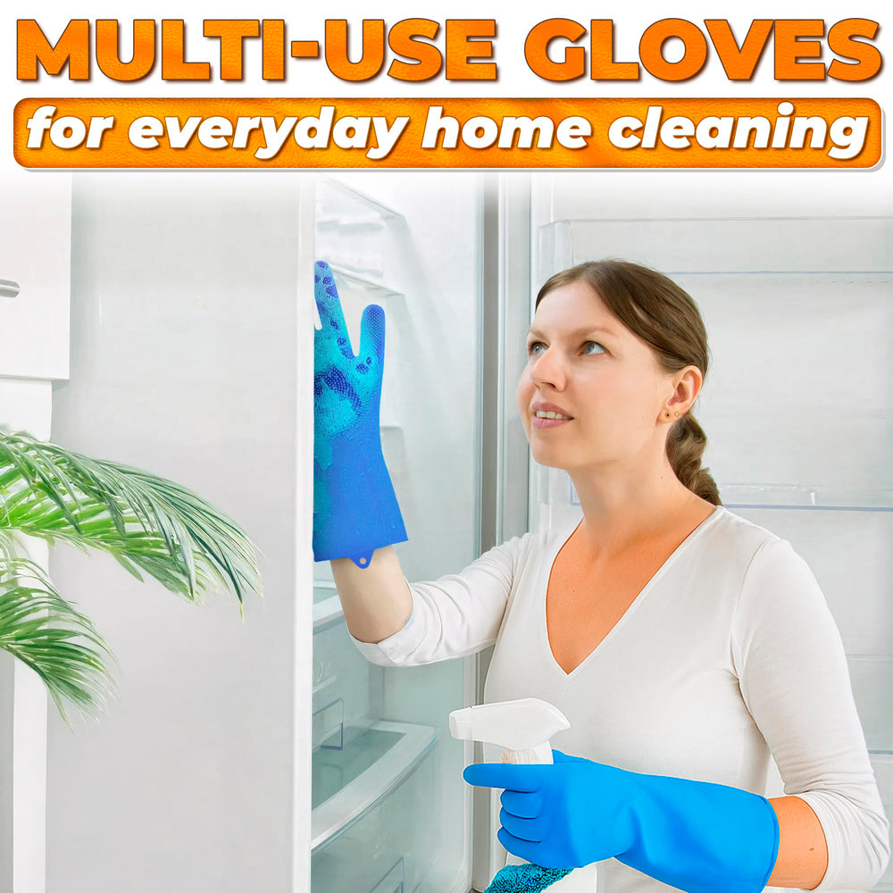 Guantes reutilizables y esterilizables para múltiples baños.