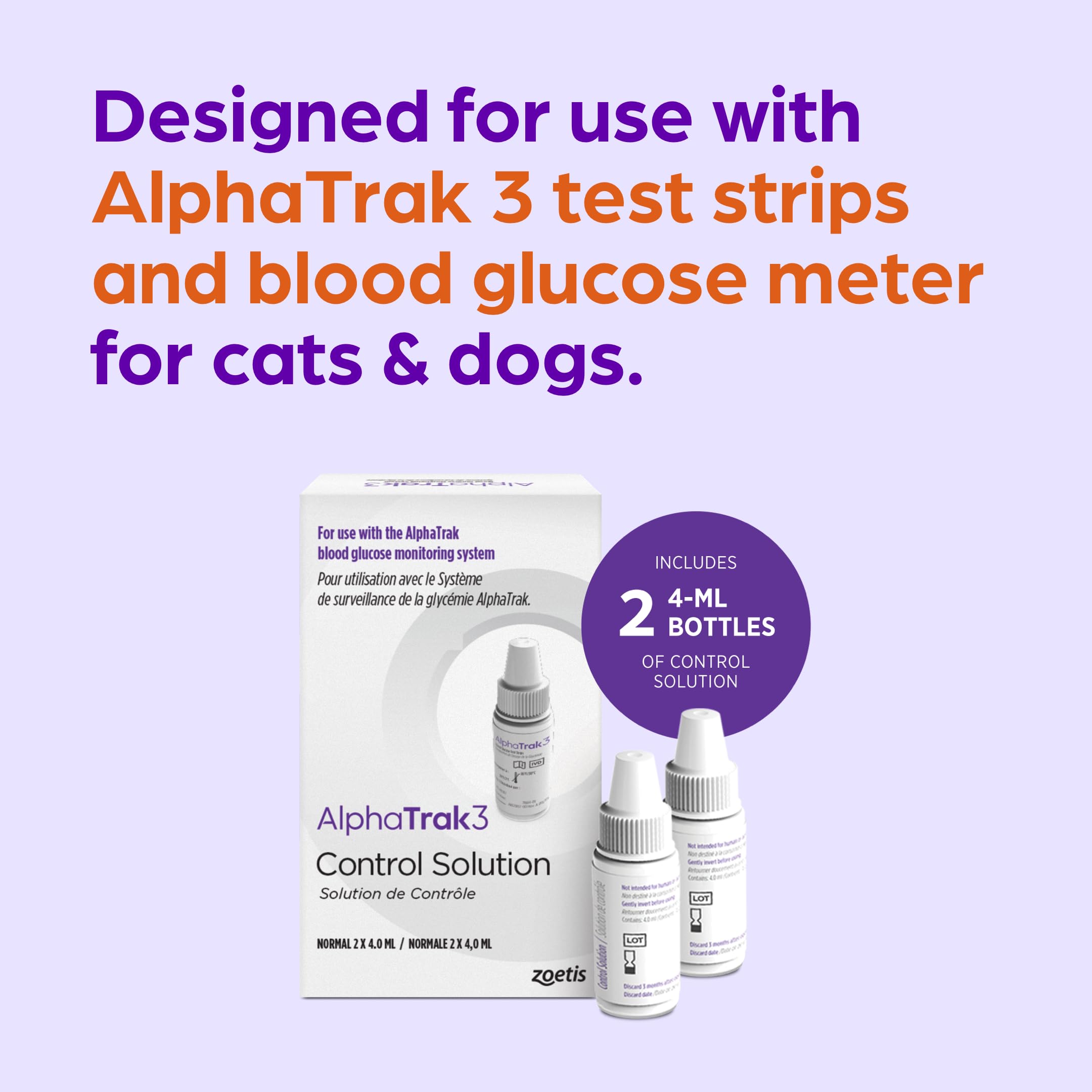 Almacenamiento recomendado para AlphaTRAK 3 entre 4 y 30 °C.