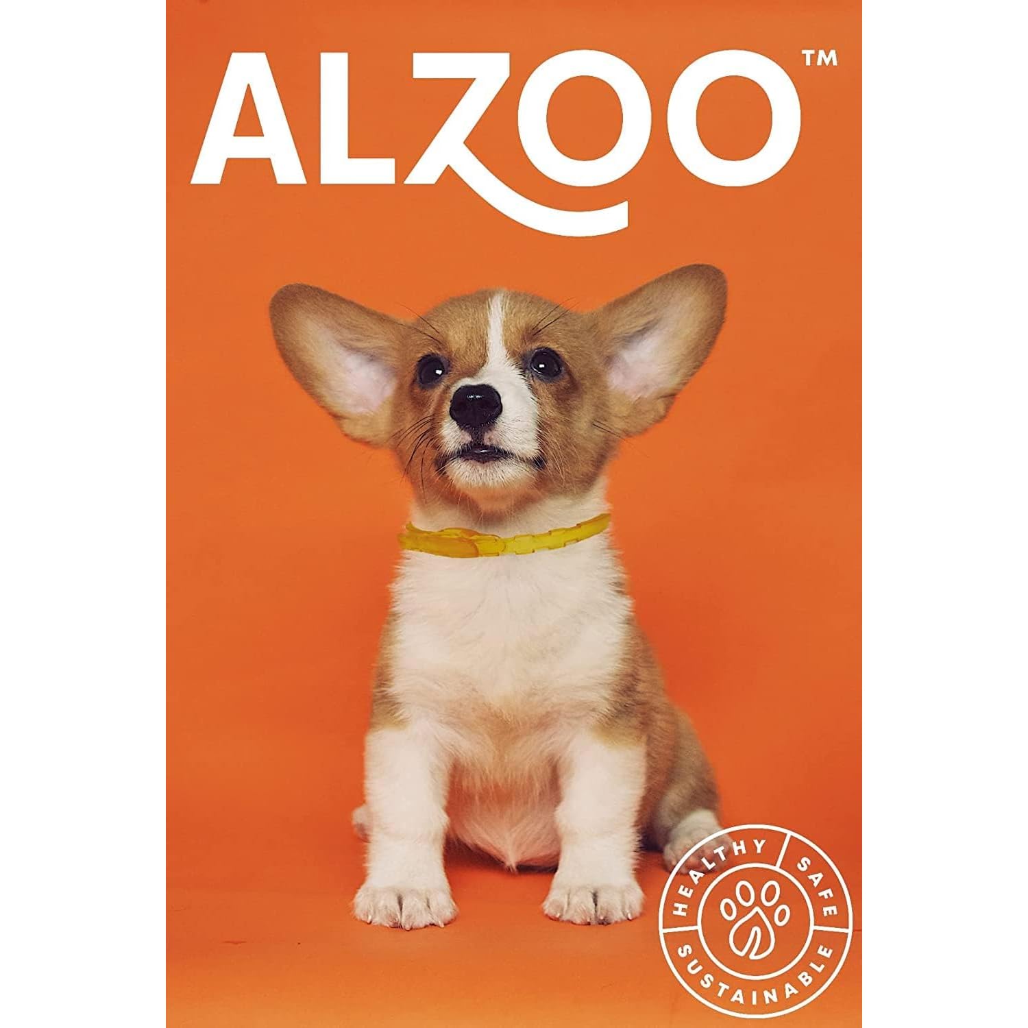 ALZOO collar en exterior, uso diario para paseos con mosquitos y pulgas.