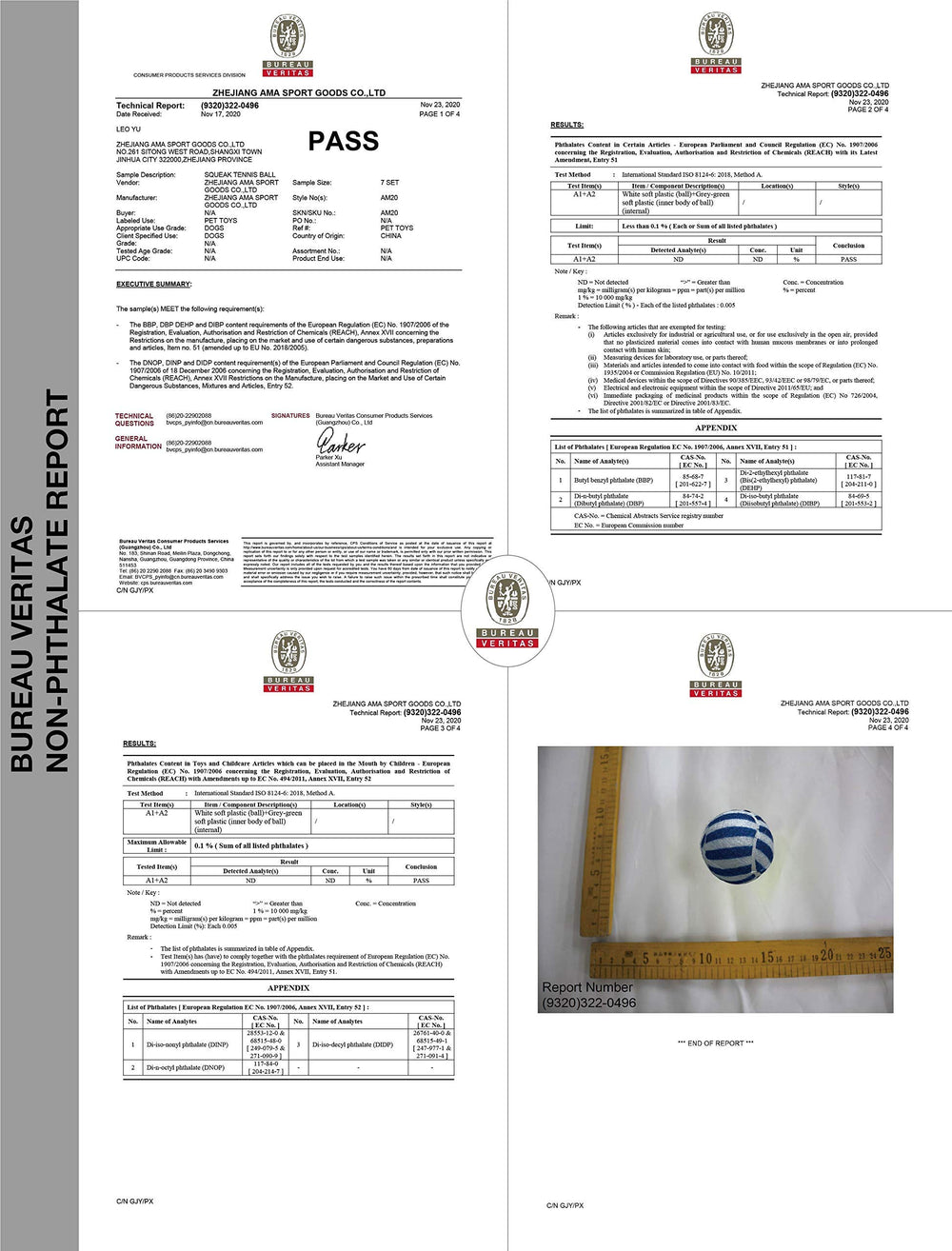 Bolsa de malla reutilizable AMA SPORT para transportar y guardar las bolas.