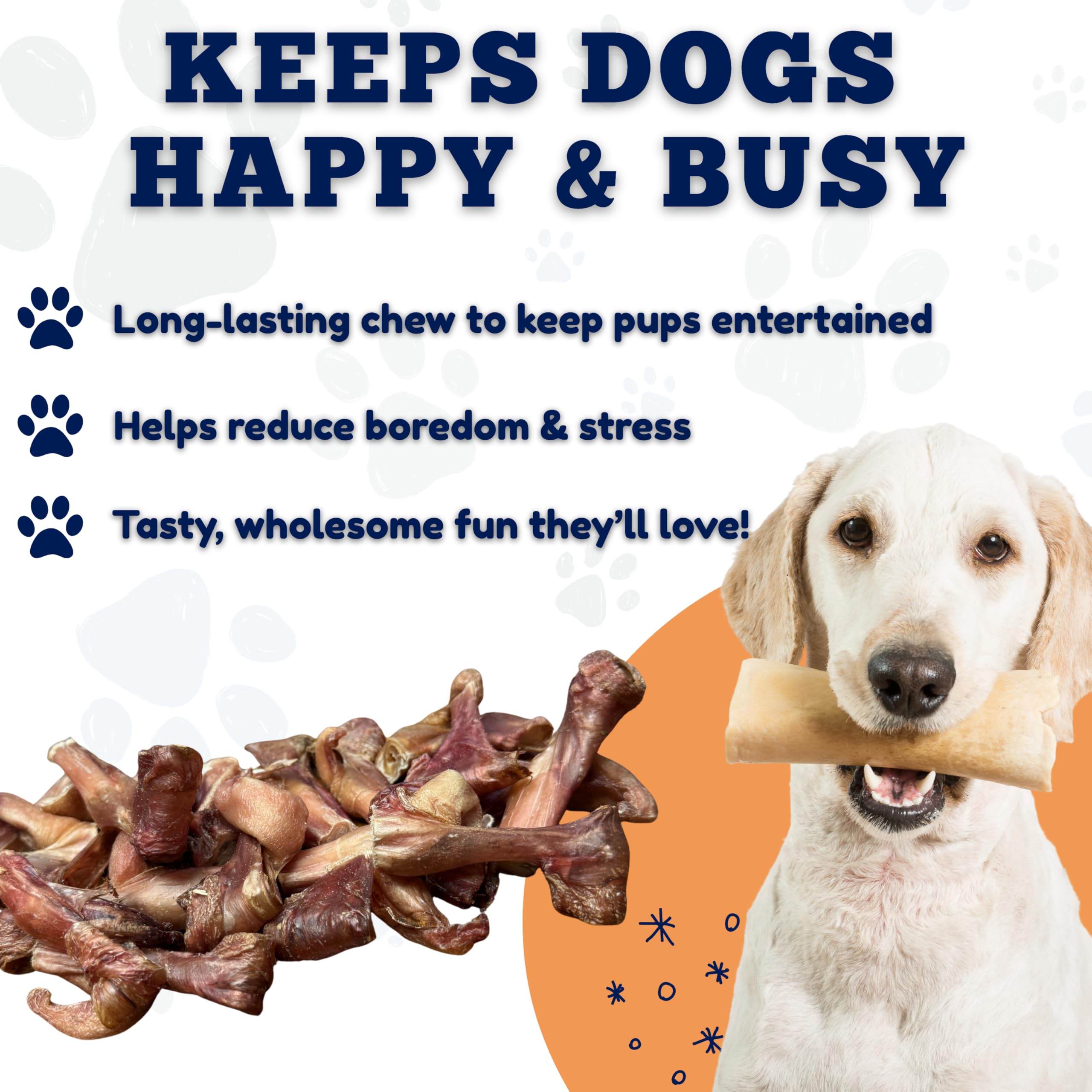 Amazing Dog Treats Bully Stick Bites: estimulación de encías y dientes durante la masticación