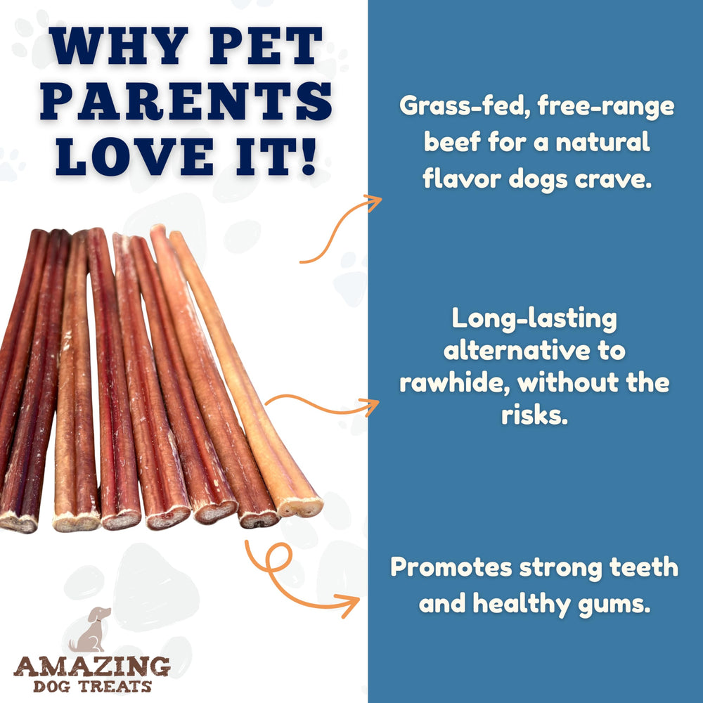 Amazing Dog Treats palitos bully pequeños, uso diario en entrenamiento, sabor suave.