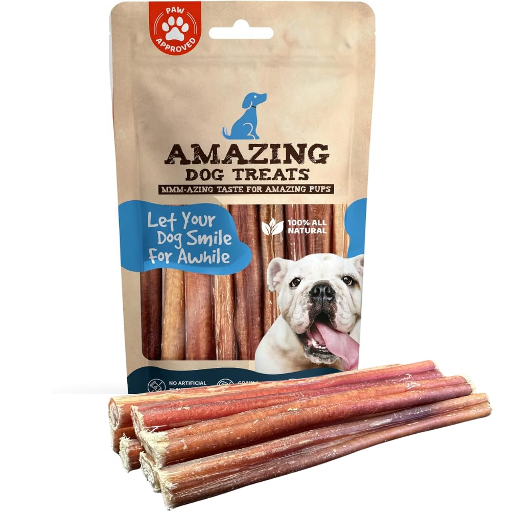 Amazing Dog Treats: paquete de palitos masticables de 6 pulgadas para perros pequeños