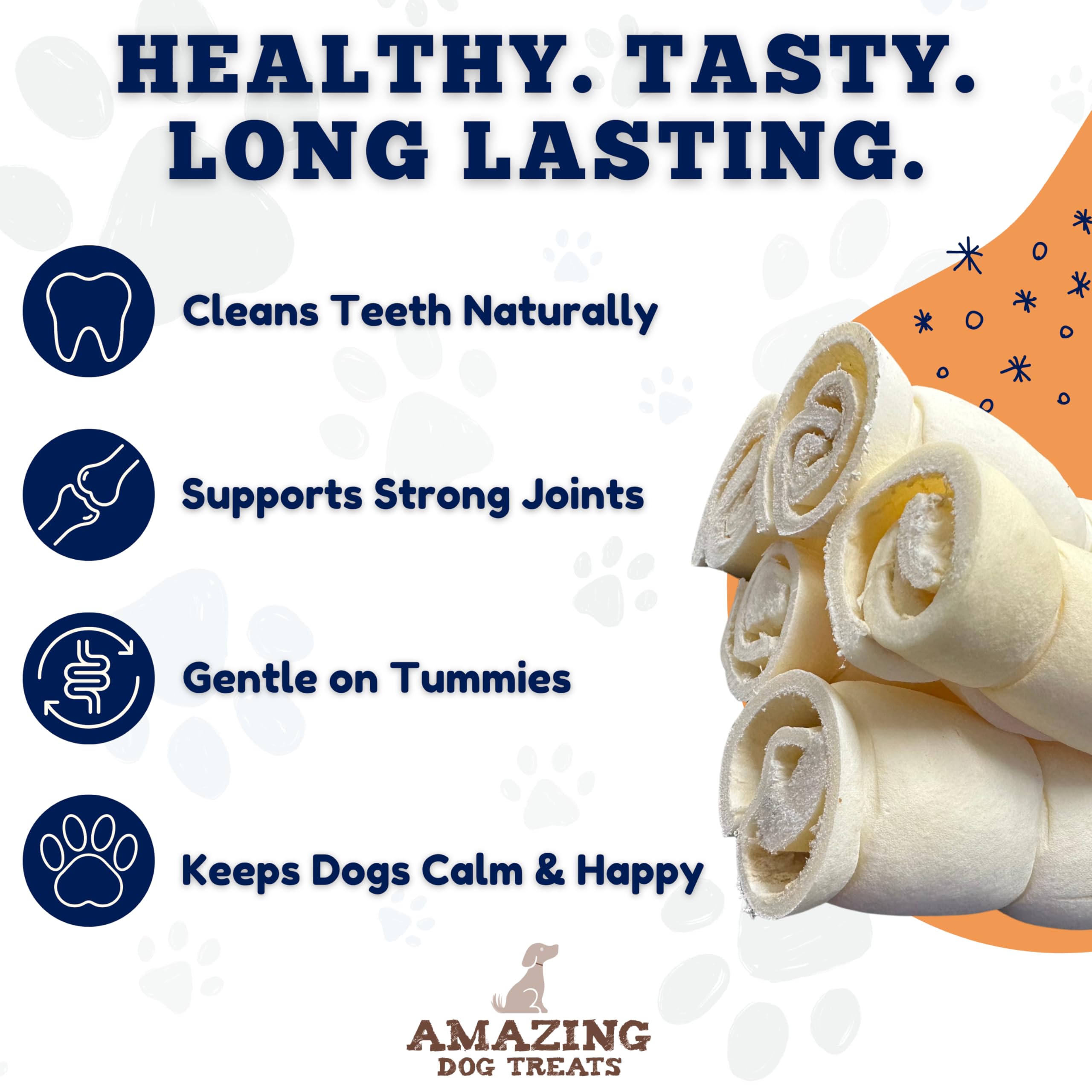 Amazing Dog Treats sin químicos ni aditivos, snack natural de ternera.