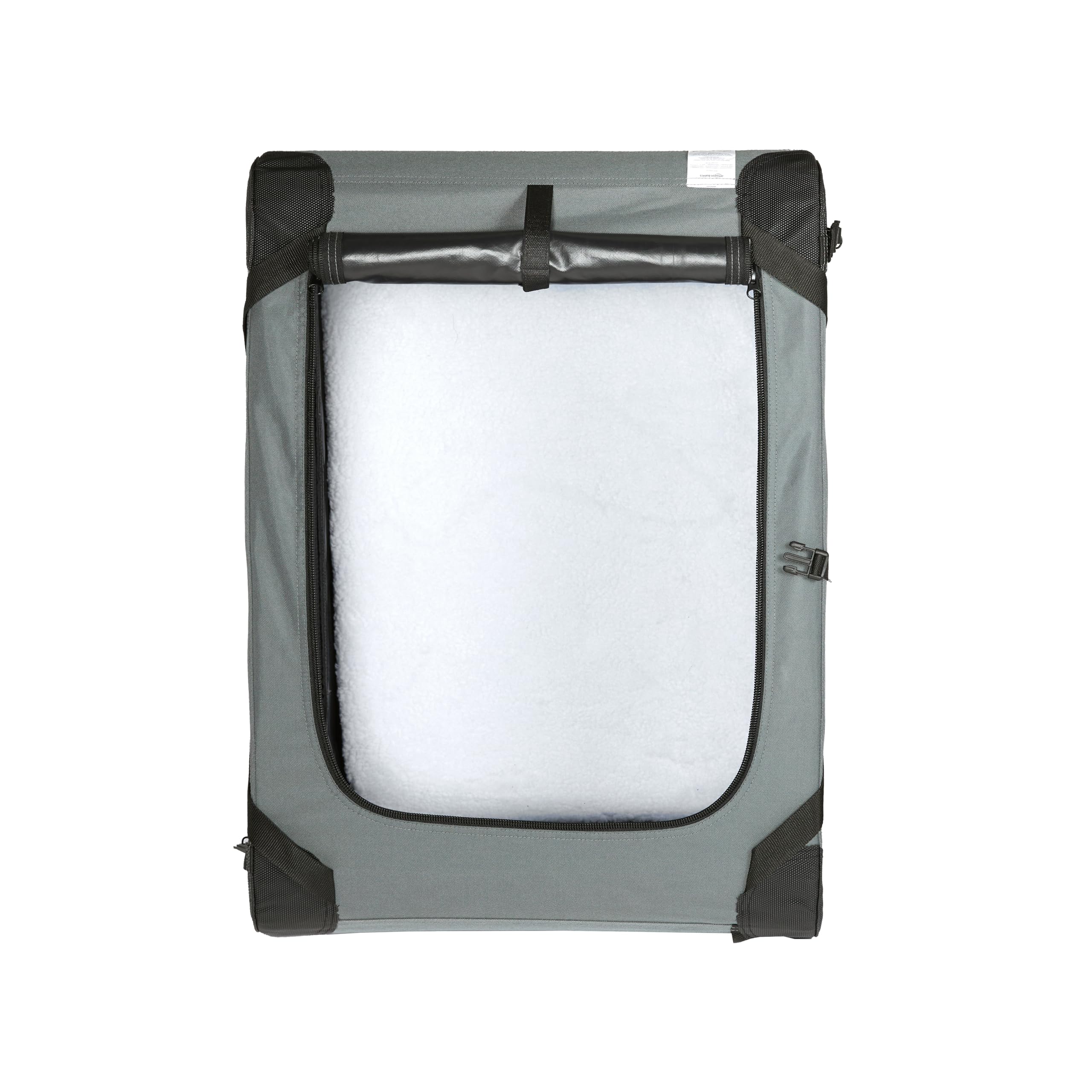 Amazon Basics alfombrilla de felpa incluida para descanso cómodo.