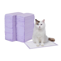 Almohadillas para arenero Amazon Basics con absorción superior para gatos.