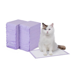 Almohadillas para arenero de Amazon Basics con aroma a limón para mayor frescura.