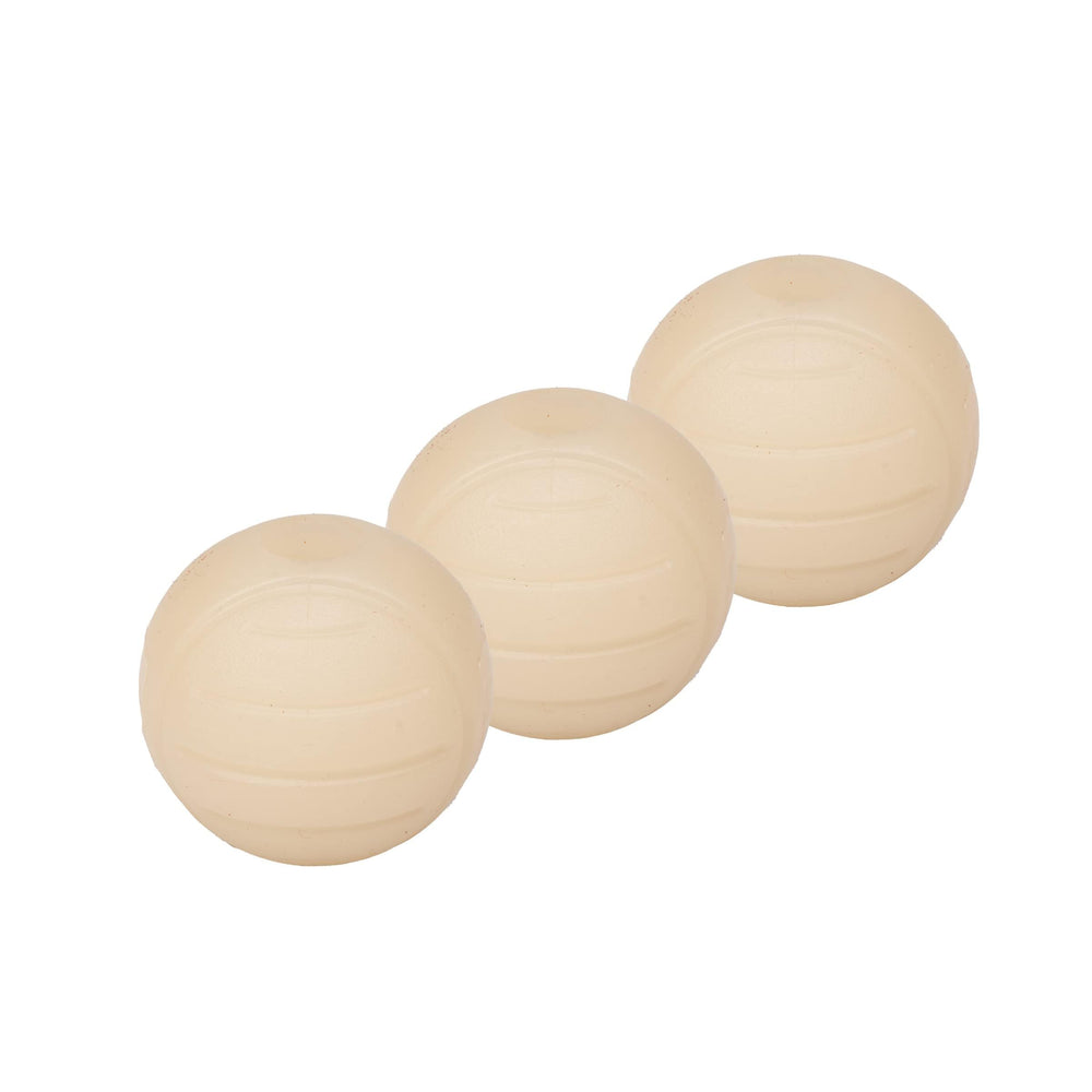 Amazon Basics Pelota de goma con brillo para perros, ideal para traer por la noche.