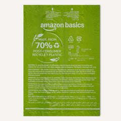 Bolsas para desechos de perros Amazon Basics para caminatas diarias.