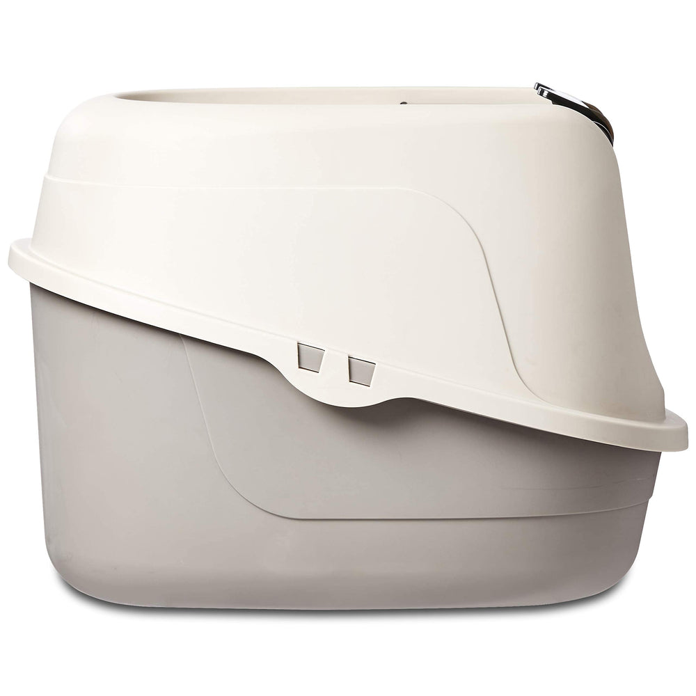 Amazon Basics caja de arena con control de olor y filtro de carbono