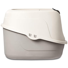 Amazon Basics caja de arena con control de olor y filtro de carbono