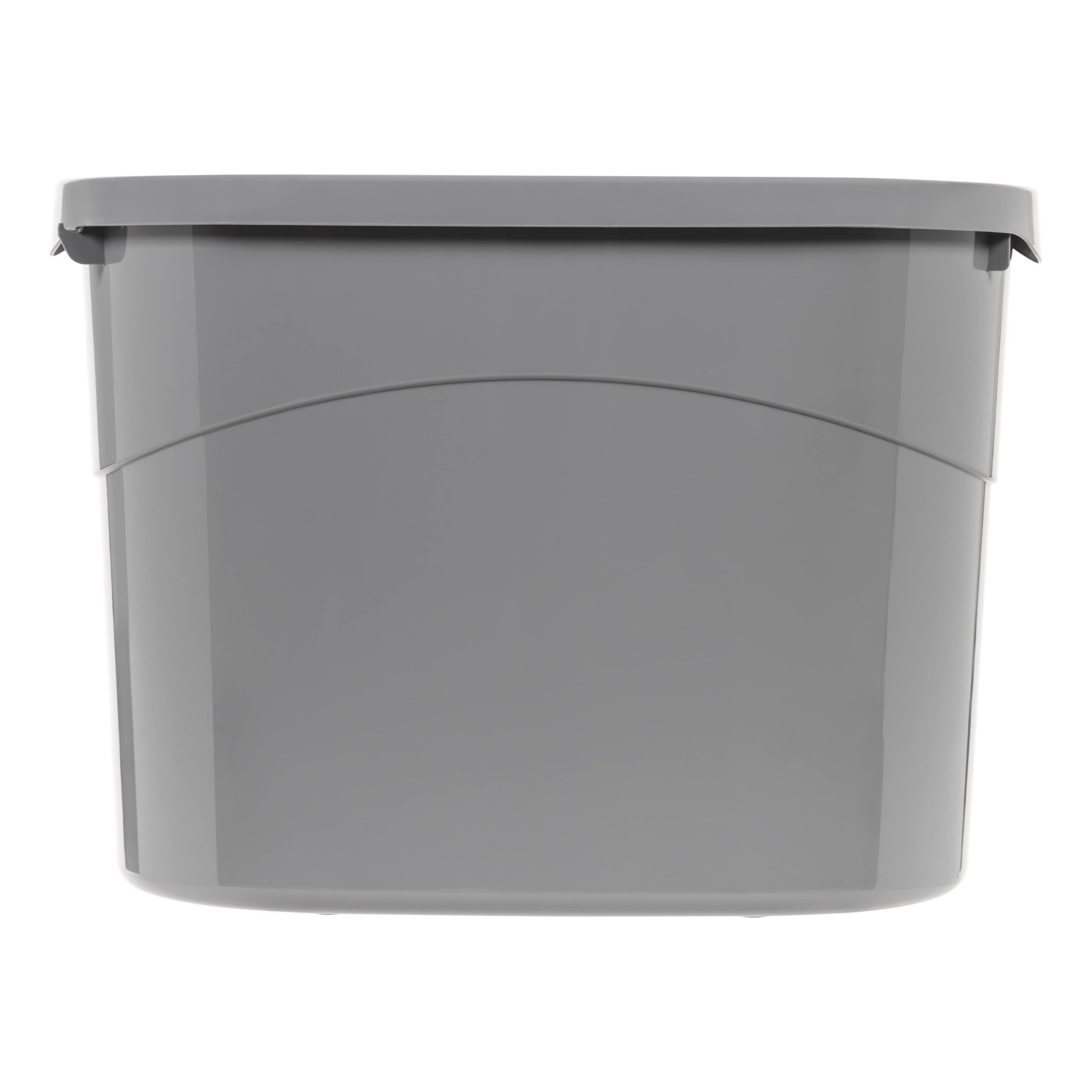 Amazon Basics caja gatos control de olores gracias a paredes altas.