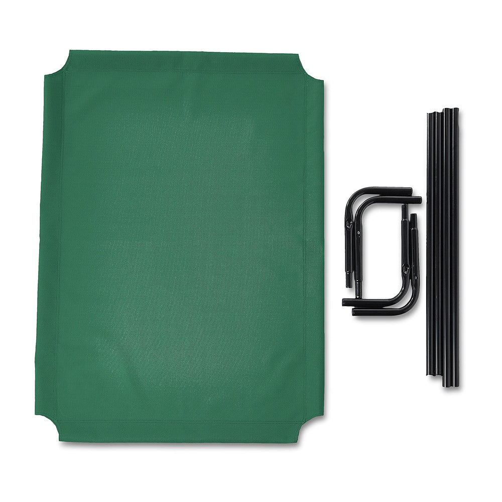 Montaje fácil con tornillos y herramienta incluida para la cama Amazon Basics.