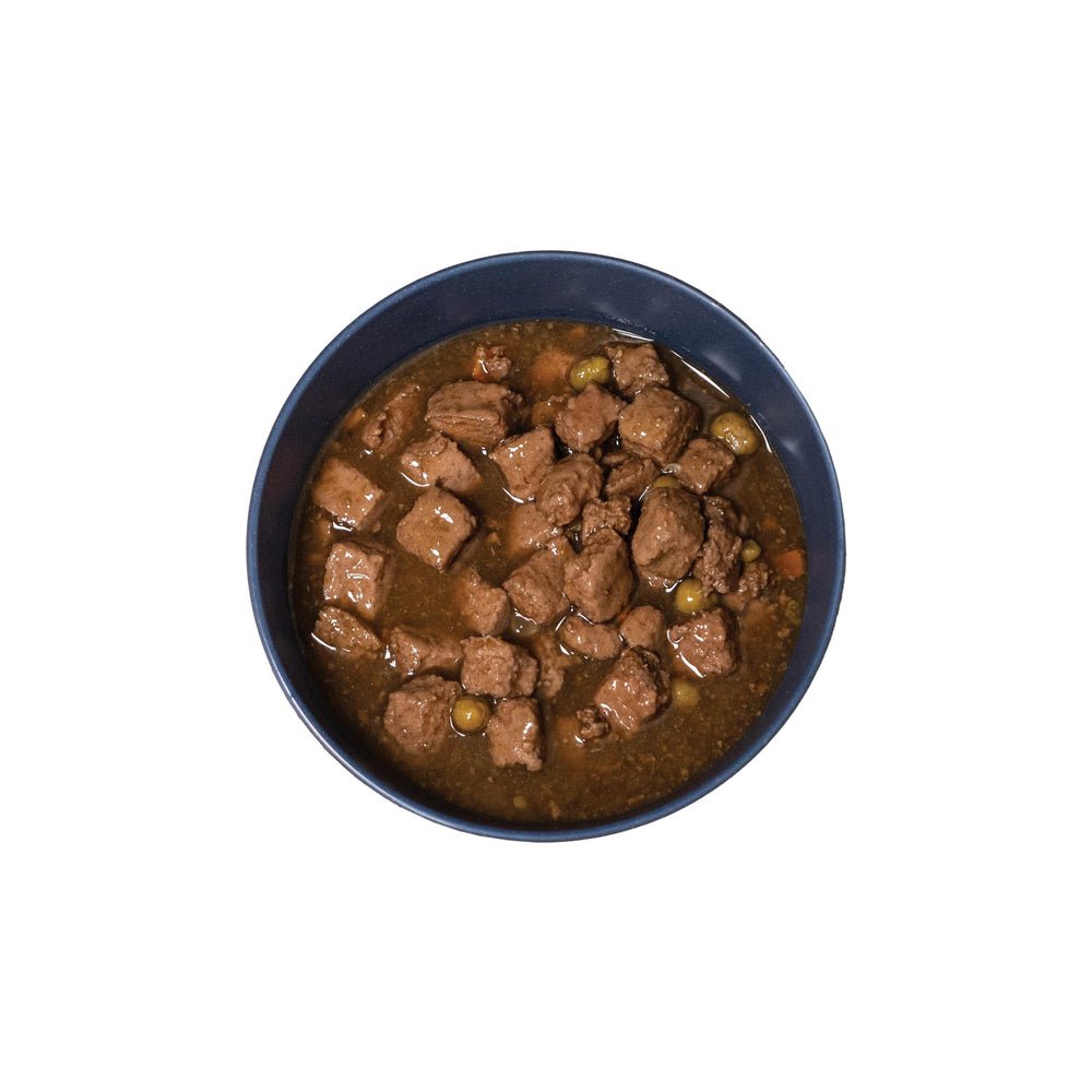 Amazon Basics estofado para perros, ideal para comer en casa.