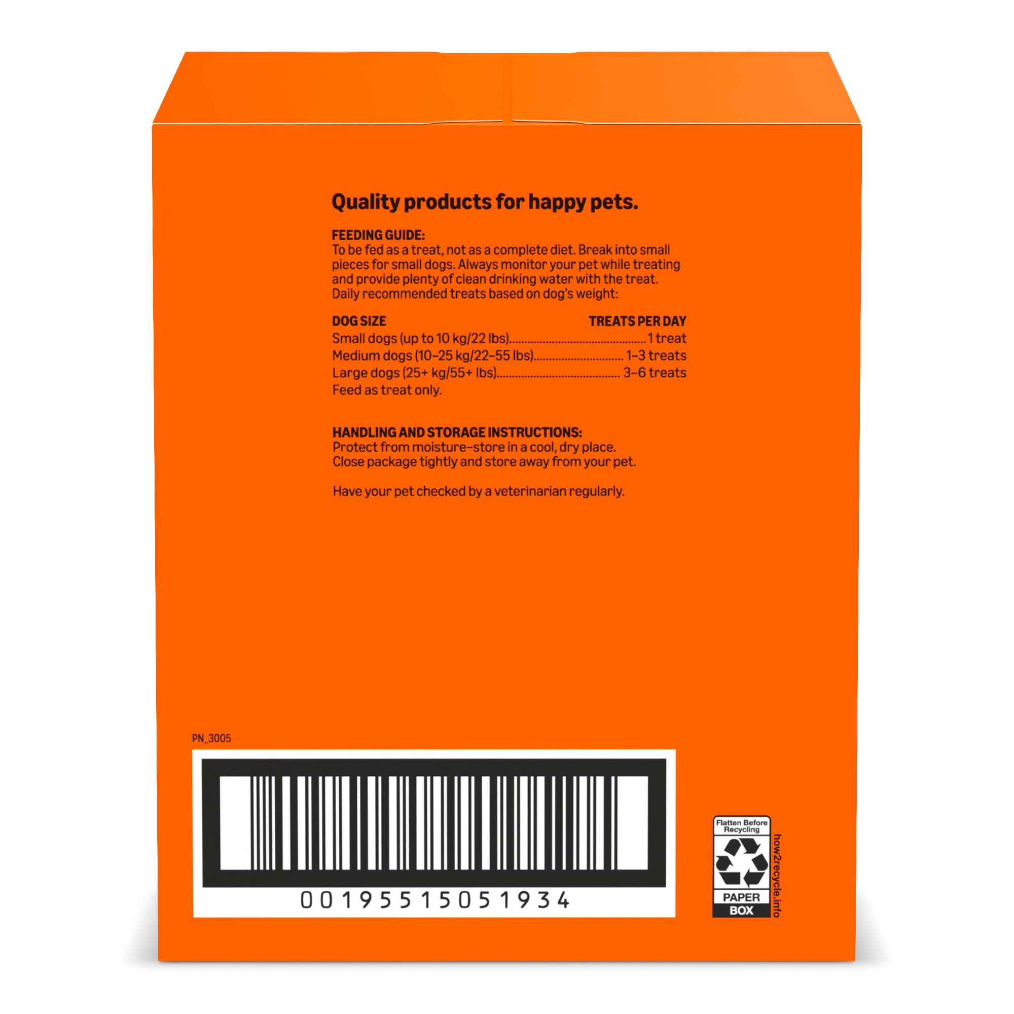 Galletas perrunas Amazon Basics, textura crujiente que acompaña paseos y juegos.