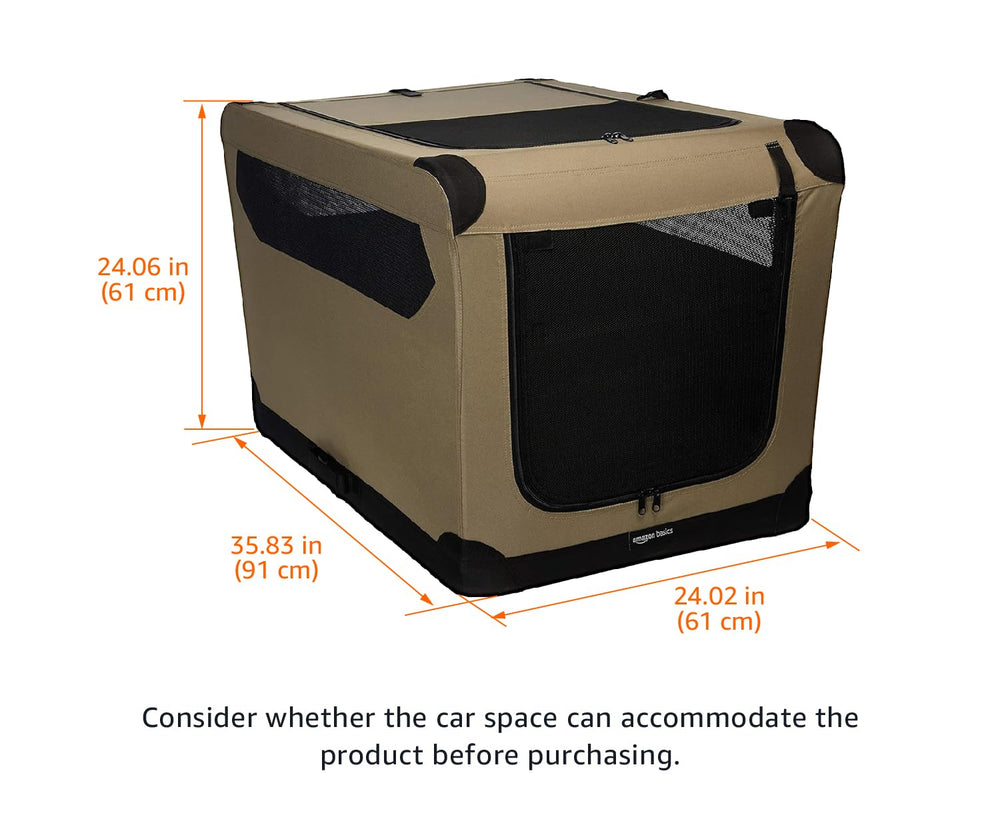 Amazon Basics jaula con ventilación de malla, mantiene la circulación de aire.
