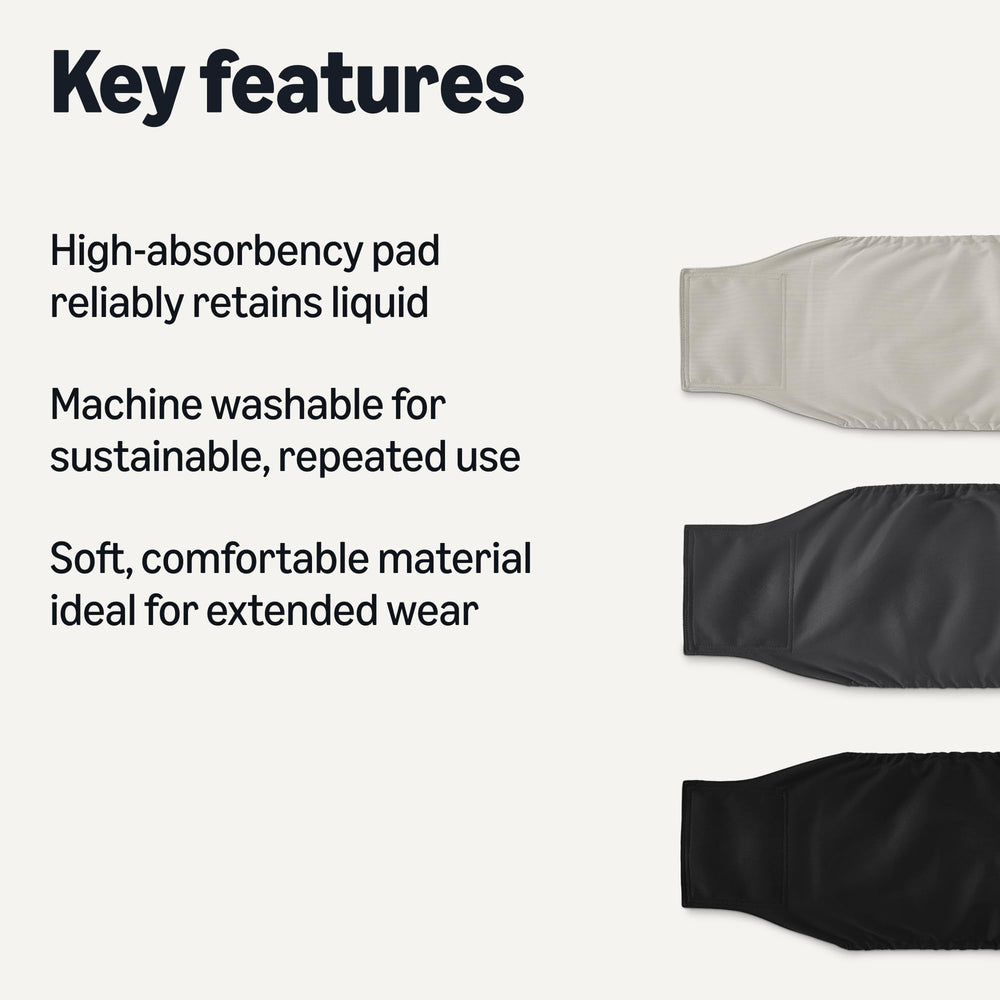 Amazon Basics: pañales lavables con absorbencia alta para noches tranquilas.