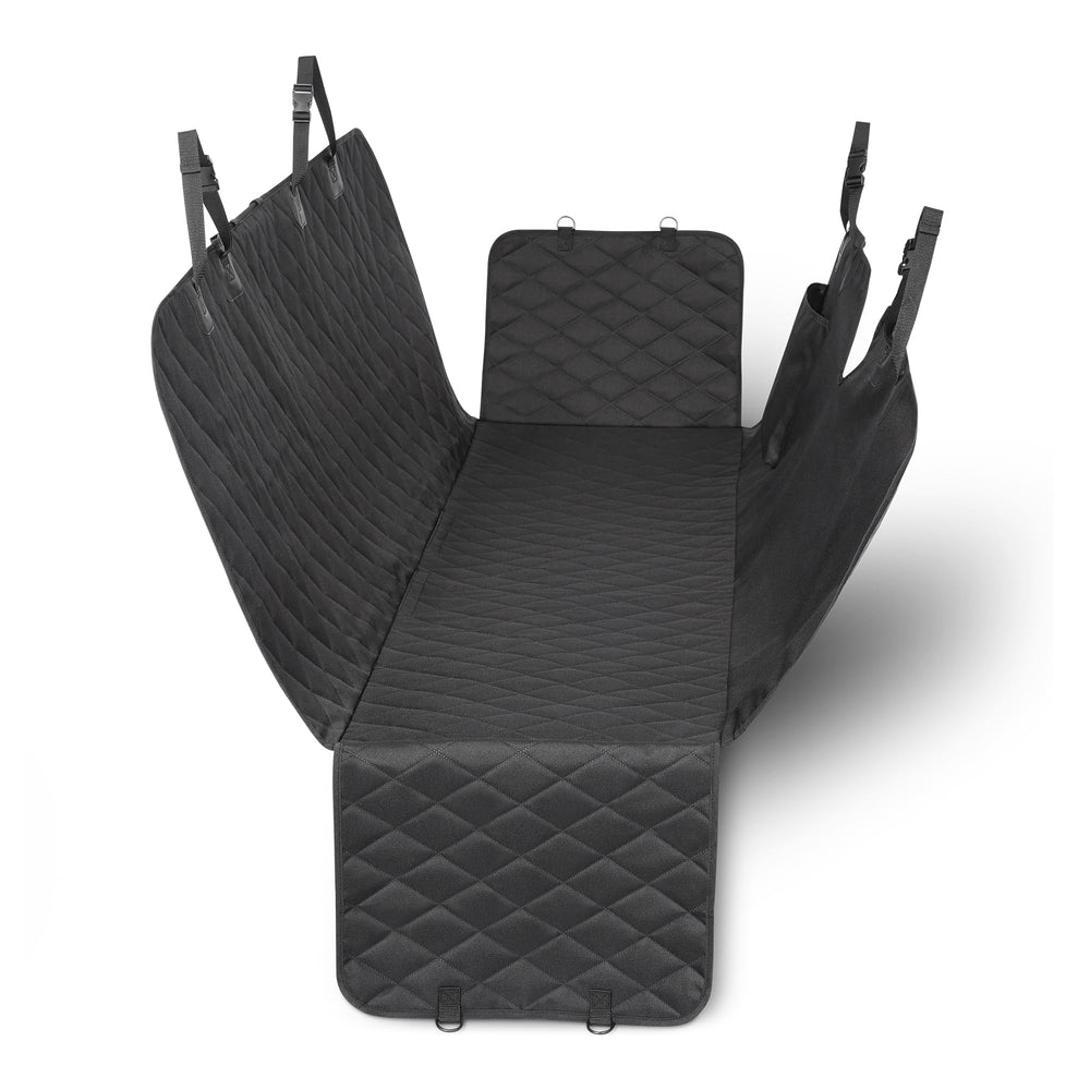 Amazon Basics protector de asiento para perros mantiene limpio el interior del coche.