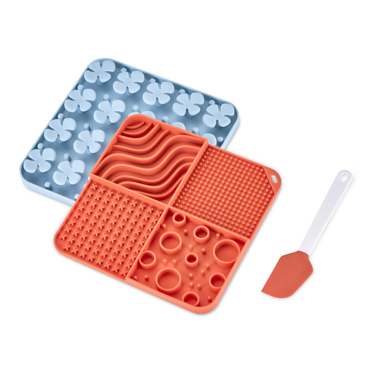 Amazon Basics tapete de alimentación de silicona con diseño rompecabezas para ralentizar la ingesta
