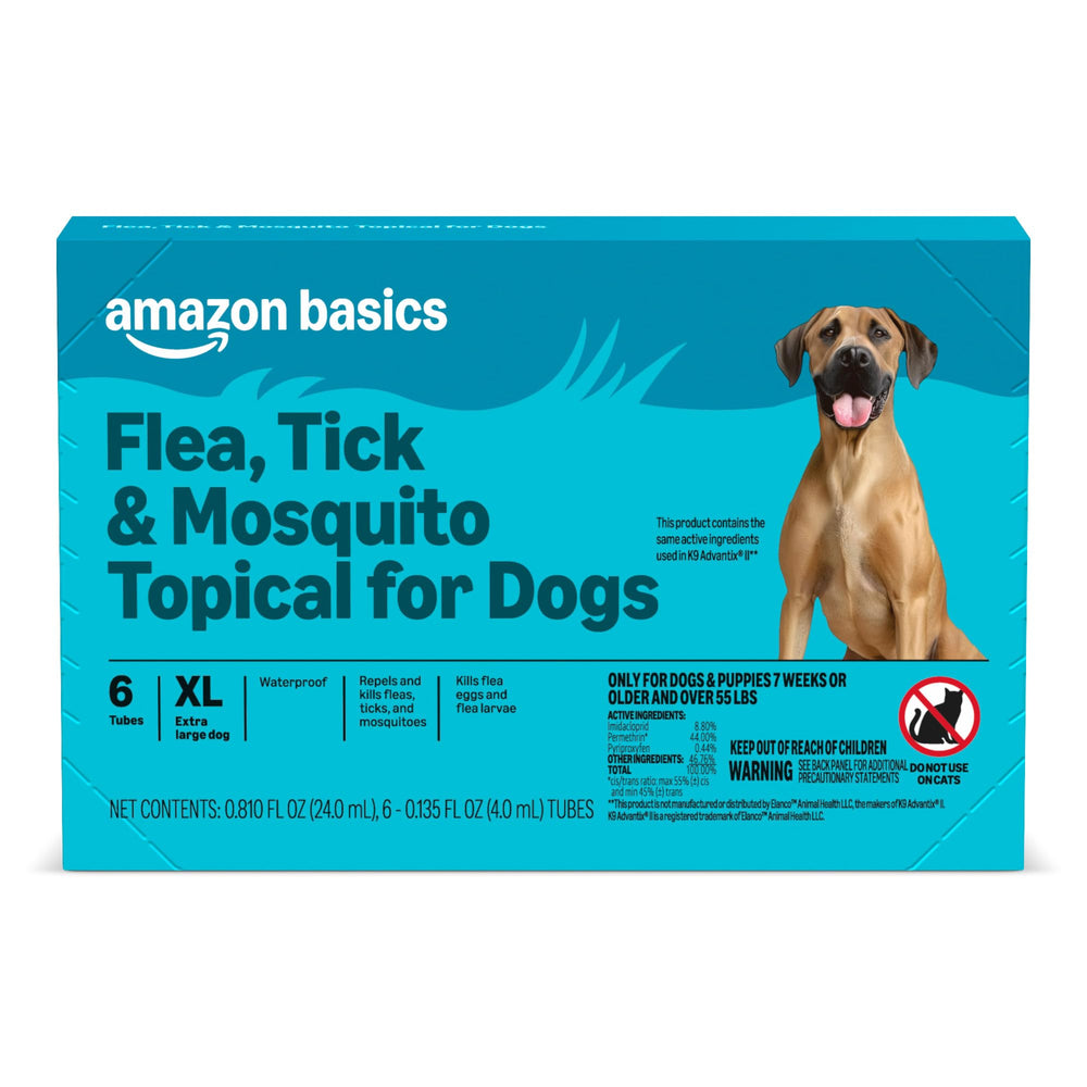 Amazon Basics tópico para perro XL, botella lista para aplicar.