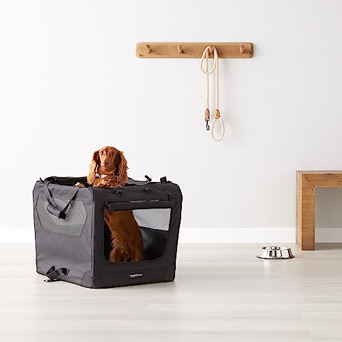 Bolsillos en transportín Amazon Basics para guardar premios y juguetes
