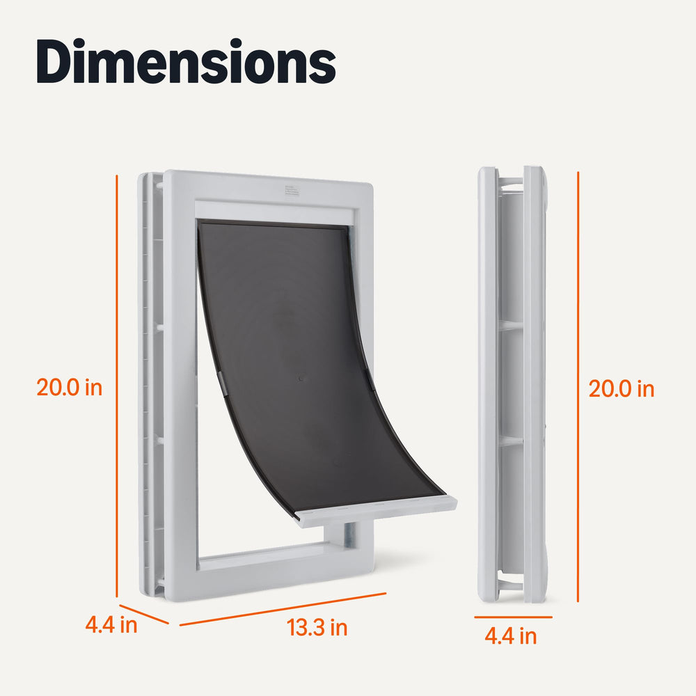 Amazon Basics puerta para uso doméstico de mascotas en casa