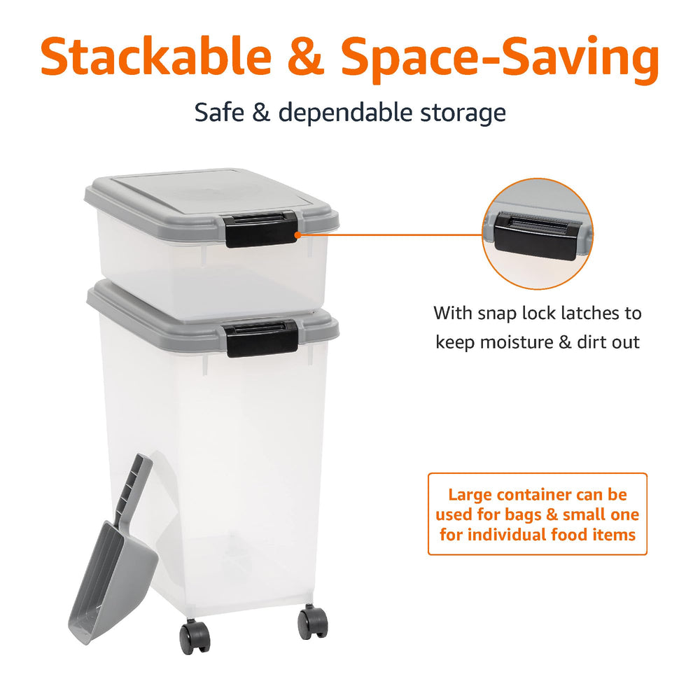 Amazon Basics cuchara de 2 tazas para porciones rápidas de comida.
