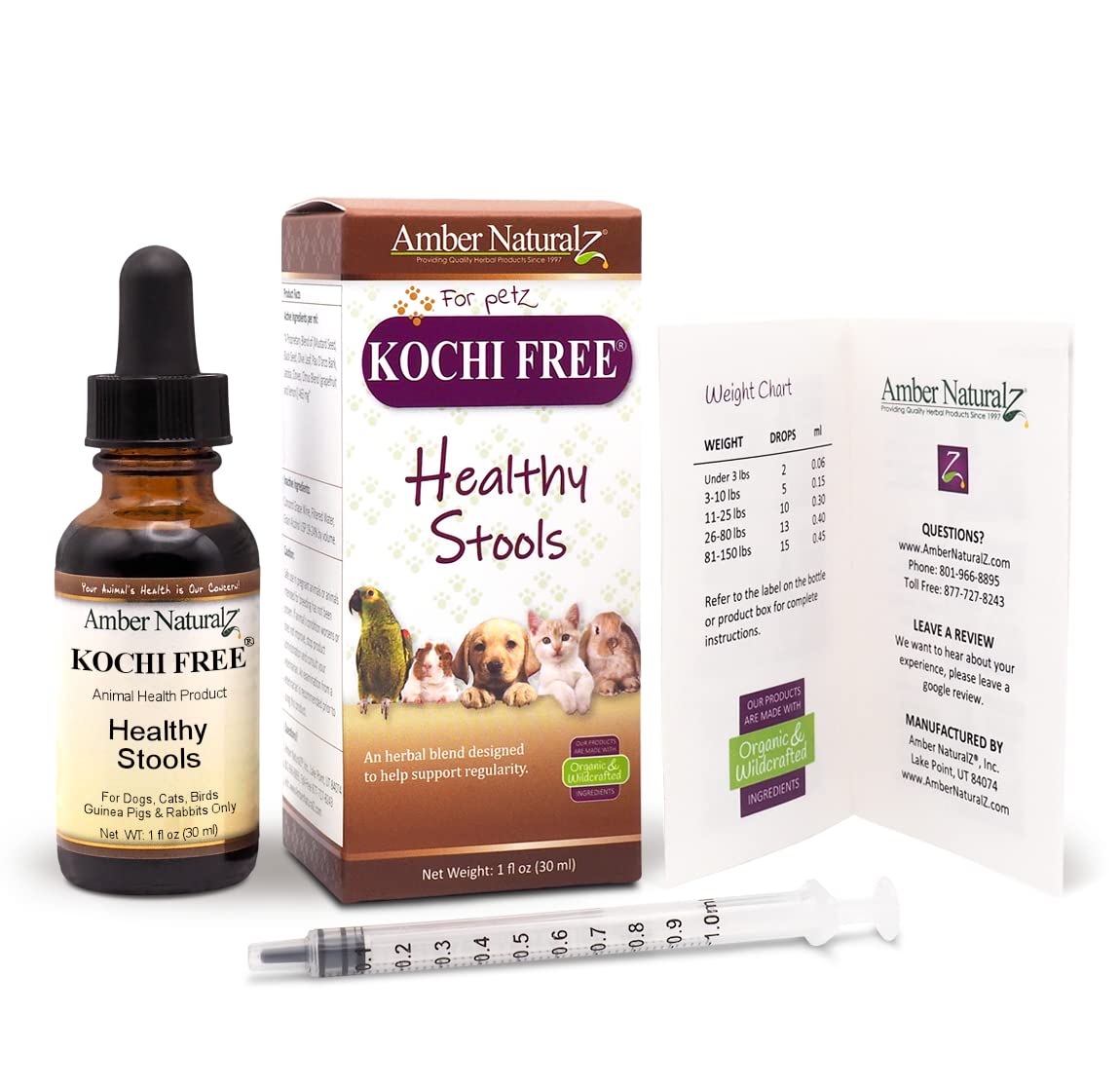 AMBER NATURALZ Kochi Free calidad EE. UU., controlado y seguro.