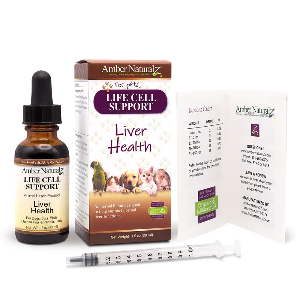 AMBER NATURALZ para aves, administración con gotero para dosis precisa