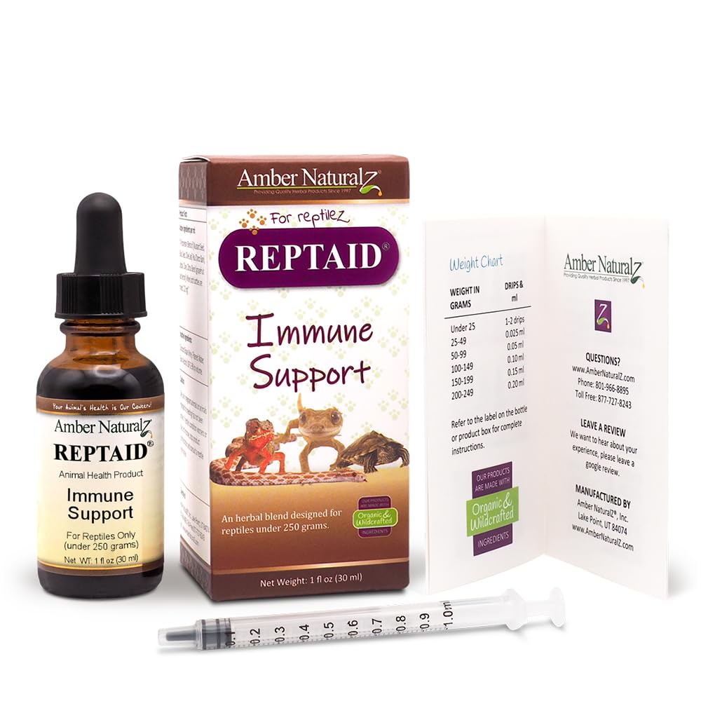 AMBER NATURALZ Reptaid XL, detalle de etiqueta que destaca beneficios