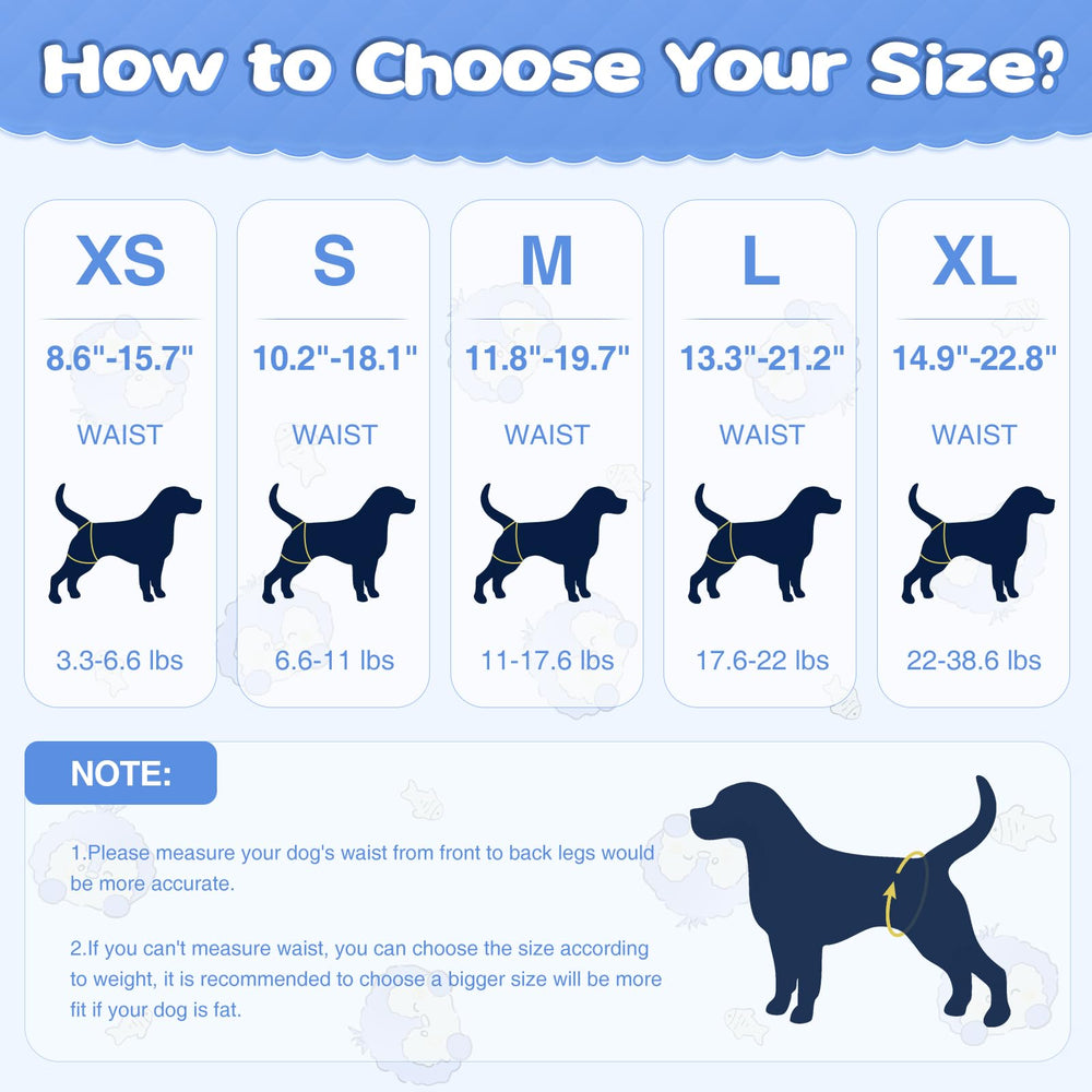 Ambreview pañales para perro femenino suave y absorbente para mayor sequedad nocturna