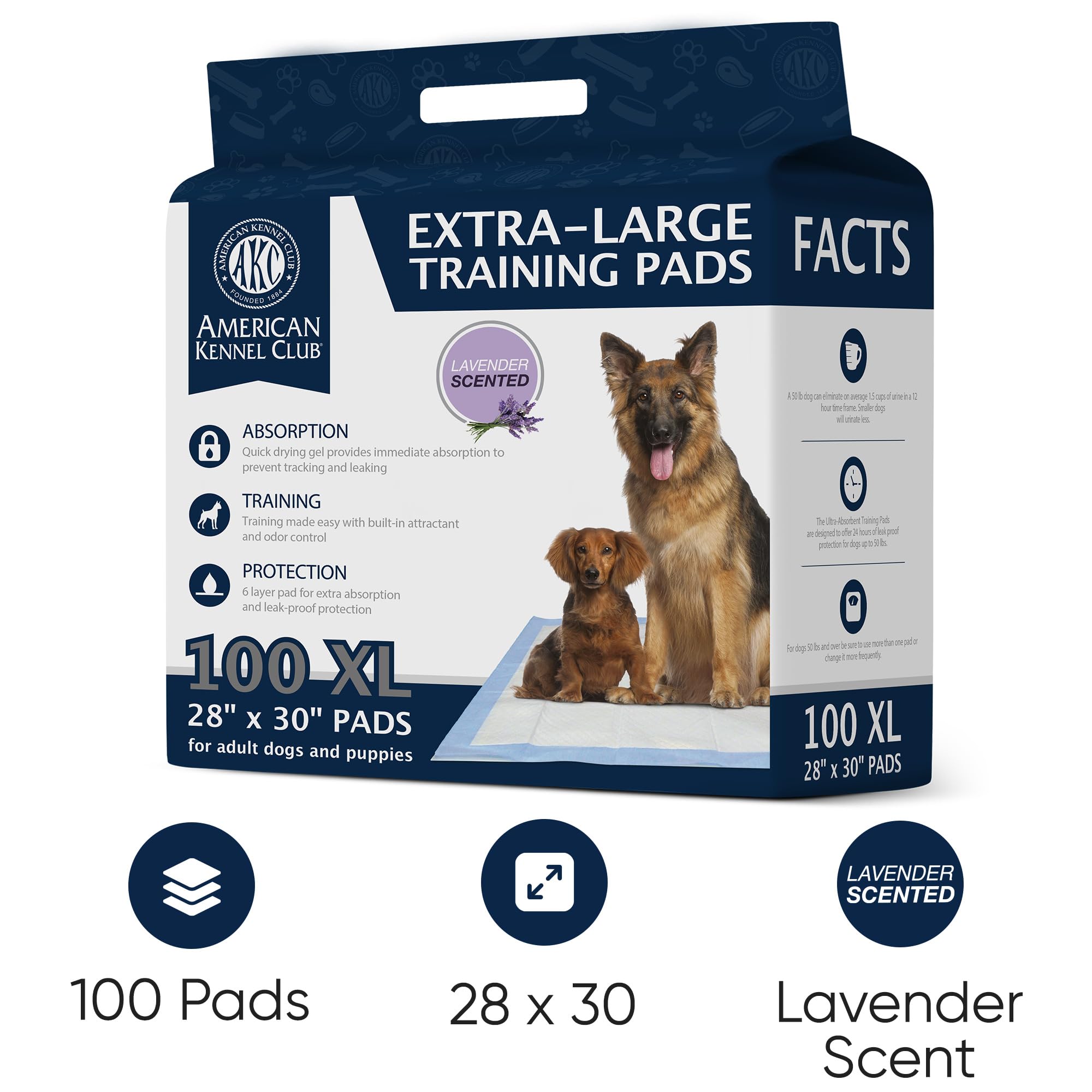 AKC gel de secado rápido mantiene patas secas durante el entrenamiento