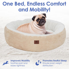 Cama Mason de 31 pulgadas ofrece espacio para perros grandes y activos.