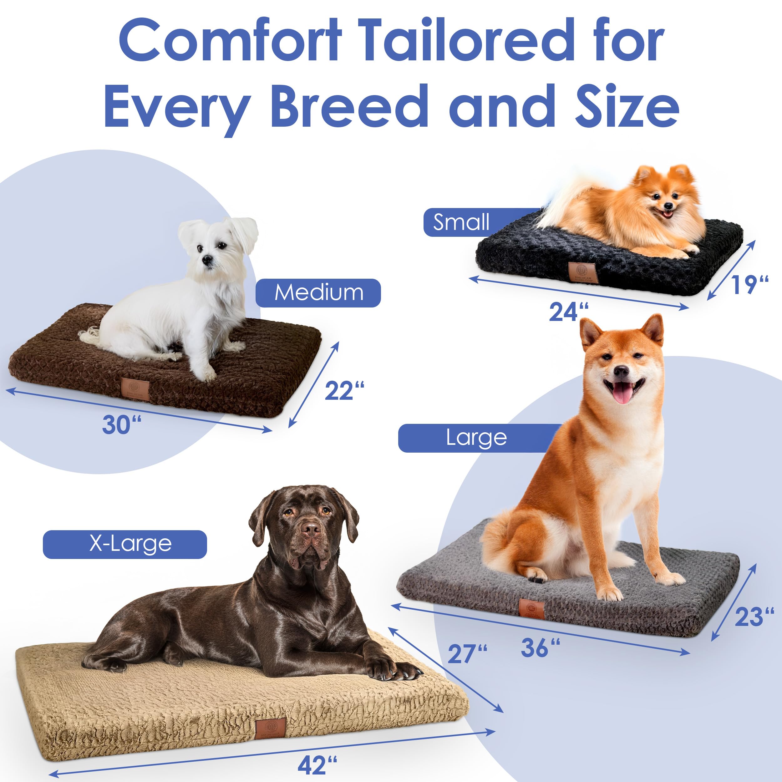 American Kennel Club: diseño neutro que combina con cualquier decoración interior.