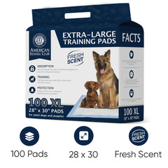 AKC alfombras XXL+ 28x44 para uso prolongado y mayor protección