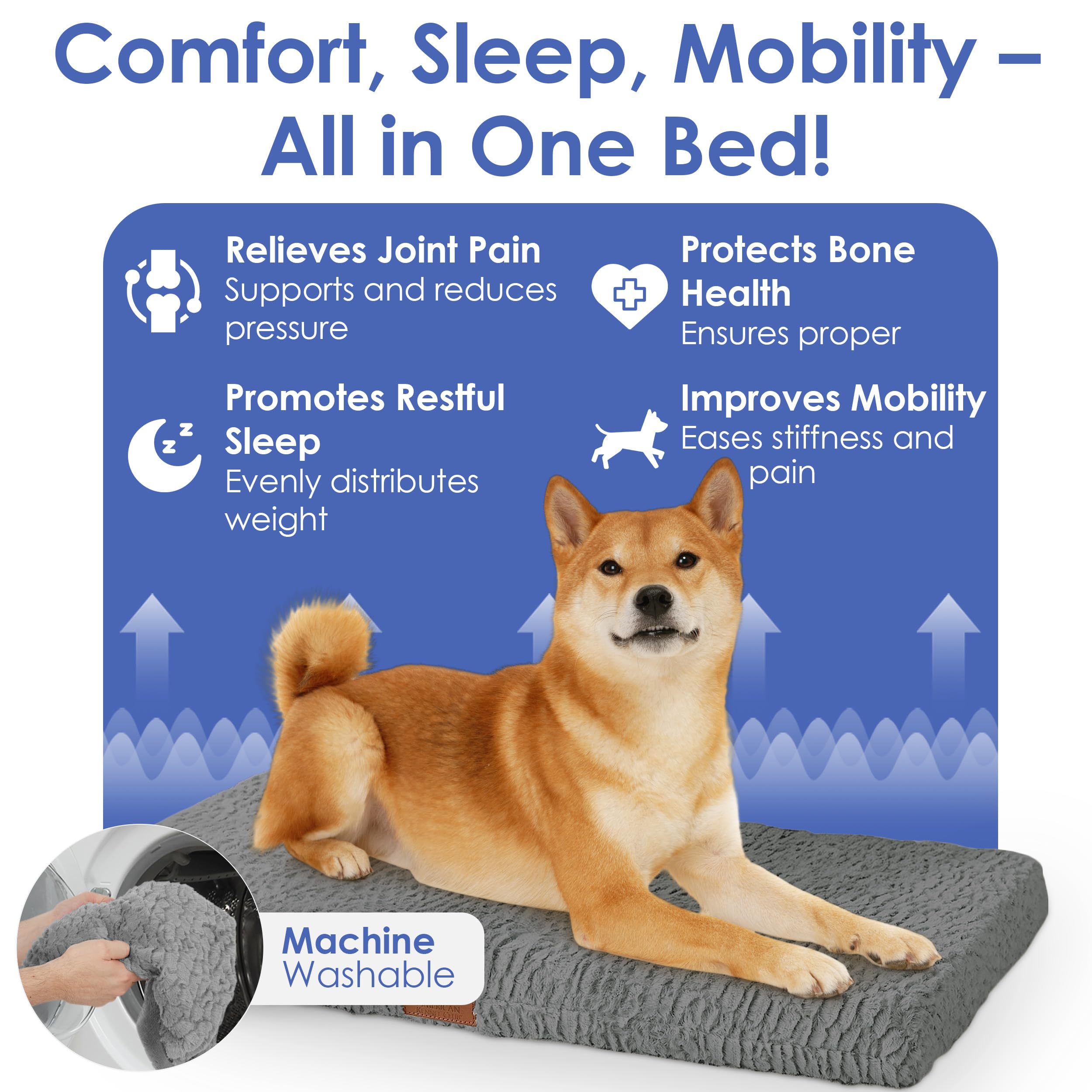 American Kennel Club: superficie aireada que regula temperatura para todas las estaciones.
