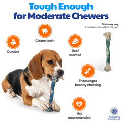 American Kennel Club: textura dental estimulante para limpieza y masaje de encías.