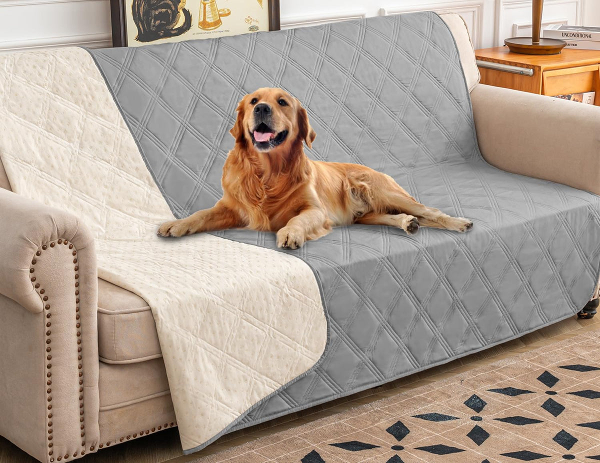 Ameritex funda impermeable para cama de perro protege muebles de líquidos