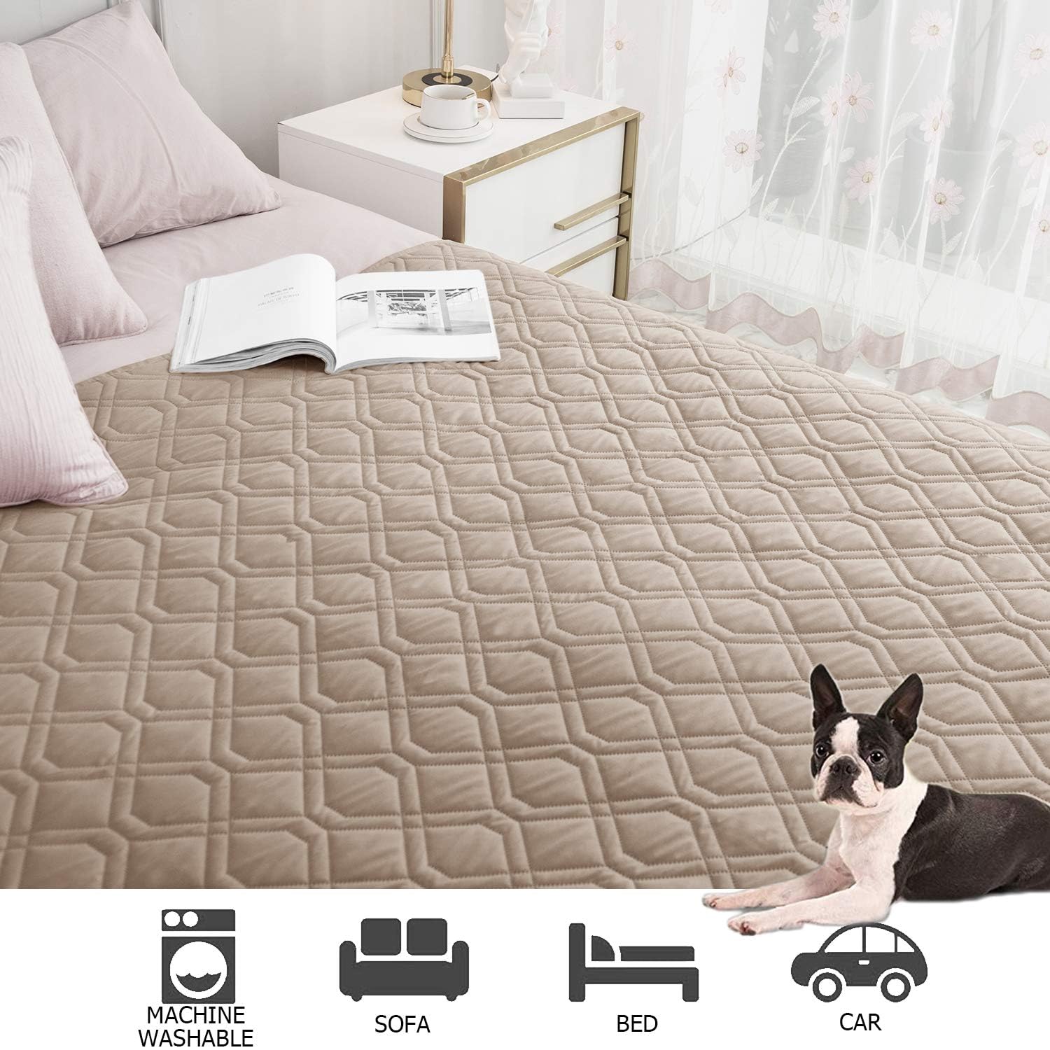 Ameritex funda suave y lujosa para momentos con mascotas.